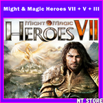 Might & Magic Heroes VII + V + III Bundle STEAM