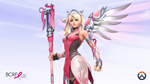Overwatch 2: Pink Mercy Skin/Rose Gold Mercy Bundle