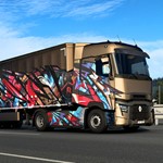 Euro Truck Simulator 2 Street Art Paint Jobs PackАВТО - изображение № 2