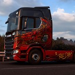 Euro Truck Simulator 2 Street Art Paint Jobs PackАВТО - изображение № 3