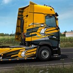 Euro Truck Simulator 2 SuperStripesPaintJobsPack АВТО - изображение № 3