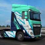 Euro Truck Simulator 2 SuperStripesPaintJobsPack АВТО - изображение № 2