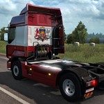 Euro Truck Simulator 2 Latvian Paint Jobs Pack АВТО МИР - изображение № 2