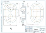 МЧ00.20.00.02 крышка. Рабочий чертеж детали в компасе
