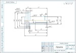 МЧ00.22.00.02 поршень. Рабочий чертеж детали в компасе