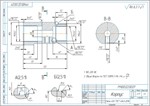 МЧ00.02.00.01 корпус. Рабочий чертеж детали в компасе