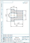 Комплект технологической документации детали втулка - изображение № 3