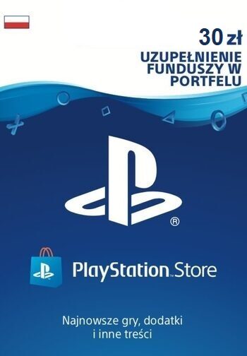 Карта PlayStation PSN 30 PLN Злотых💰Ключ💳Польша💰