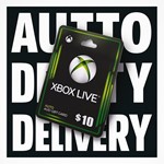 Xbox Карта Оплаты 10$Gift Card 10 USDАвтовыдача
