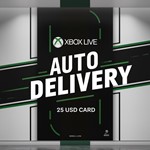 Xbox Карта Оплаты 25$Gift Card 25 USDАвтовыдача