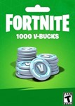 Fortnite 1000 V-BucksGift CardФортнайт1000 В-Бакс