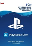 Карта PlayStation PSN 50 PLN ЗлотыхКлюч KeyПольша