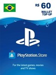 Карта PlayStation PSN 60 BRL (Реалов)КлючБразилия