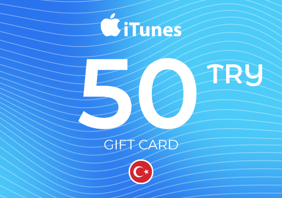 TURKEY Подарочная карта iTunes & App Store 50 TL