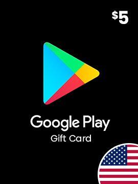 🚀Google Play Gift Cards 5/10/15/25 USD