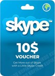 Skype Gift Cards 10$/50$ Global