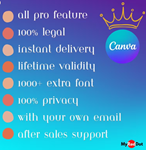 Canva Pro Admin , 3000 user Life time