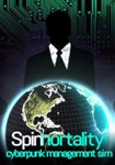 Spinnortality | cyberpunk management sim КЛЮЧ STEAM