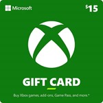 Xbox Live (USA) 15$ USD Gift Card
