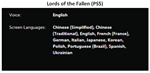 Lords of Fallen 2023-PS5+LOTF14-PS4|5 Аренда от 7 дней - изображение № 3
