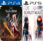 Tales of Arise+SCARLET NEXUS-PS4|PS5 Аренда от 7 дней