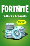 ** FORNITE ACCOUNT WITH 13.500V-BUCK **