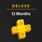 ПС ПЛЮС PlayStation Plus Premium/Deluxe Турция  1 год