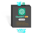  ChatGPT Plus: ИИ-разговор - подписка за 1 месяц 