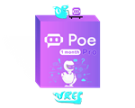 ️ POE Pro: раскрой потенциал ИИ!  1 месяц 
