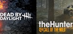 Dead by Daylight + theHunter аккаунт EGS с почтой!
