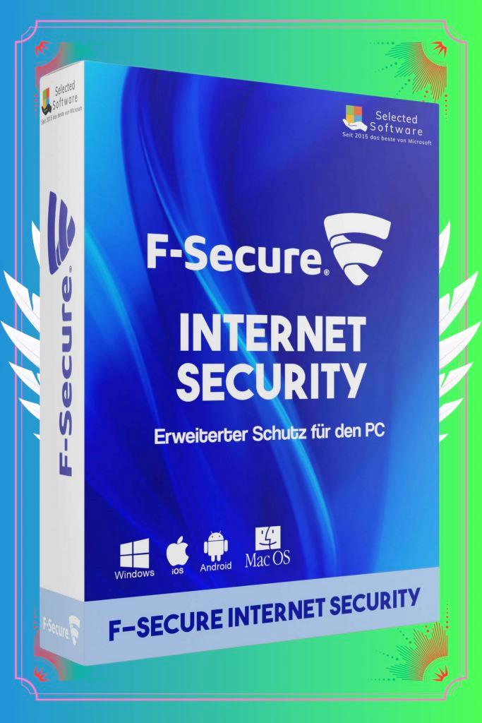 ⚔️ F‑Secure Internet Security, личный аккаунт на 6 меся