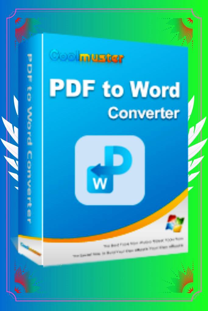 🧊 Coolmuster PDF to Word Converter 📋 1 год аккаунта