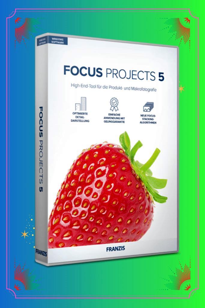 🧿 Franzis FOCUS projects 5 Standard 🔑 Серийный номер