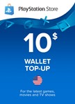  КАРТА ПОПОЛНЕНИЯ PlayStation PSN️10$ Card USA