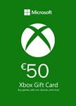 XBOX GIFT CARD 50 EURценаГЛОБАЛЬНЫЙ 