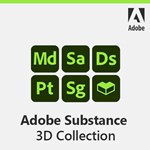 Подписка Adobe Substance 3D Collection 1-12 месяцев