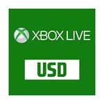 КАРТА ПОПОЛНЕНИЯ XBOX LIVE В USD