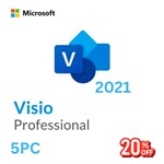 Visio Pro 5PC 2021 Онлайн Ключ