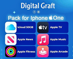 Apple(tv ,icloud50GB ,music ,arcade ,Fitness)[4 months]