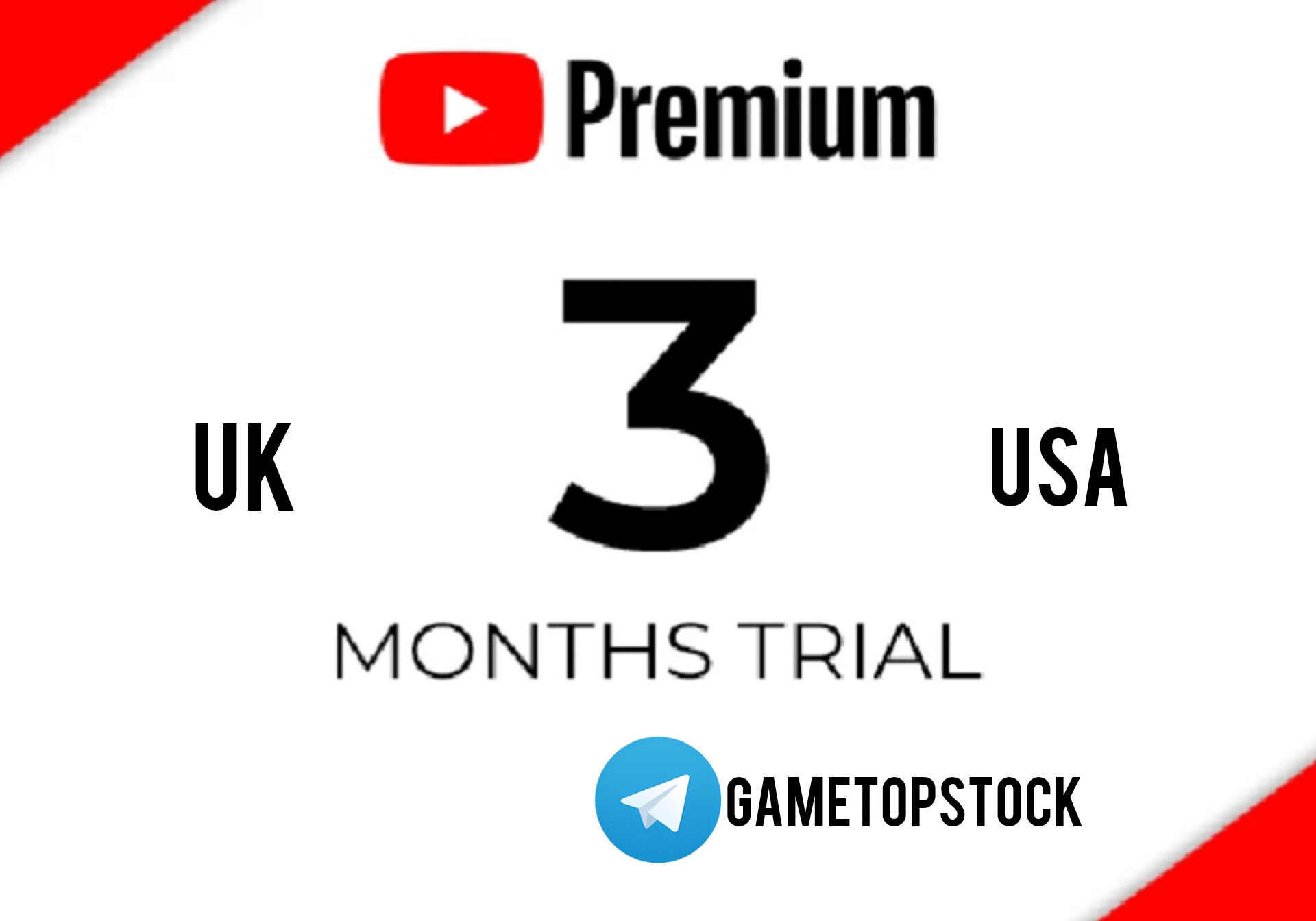 Youtube premium 3 Months LICENSE TRIAL 🔑