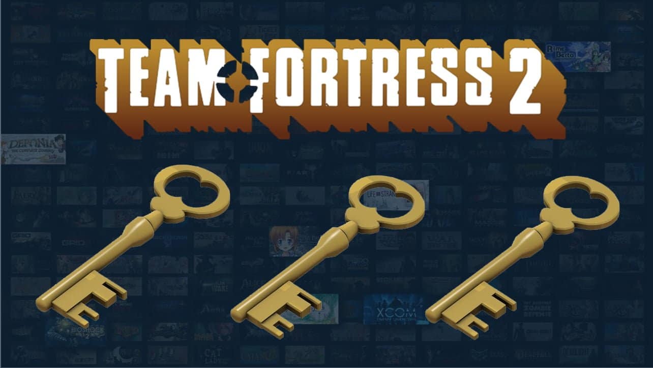 🔑 Mann Co. Supply Crate Key ( TF2 Team Fortress 2 )🔑