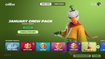 FORTNITE CREW 1 MONTH⭐BATTLE PASS+ 1000 V-BUCKS+