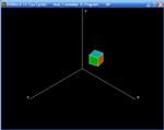 Проекции (Гексаэдр, Изометрия, Turbo Pascal)