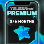  TELEGRAM PREMIUM — 3/6 МЕСЯЦЕВ ⭐️ ПОДАРКОМ