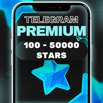 ⭐️ Telegram Stars  100 - 50000 Звёзды  Подарком