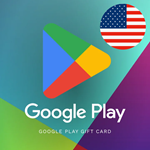  Google Play Gift Card  5/10/50/100/200 USD  США