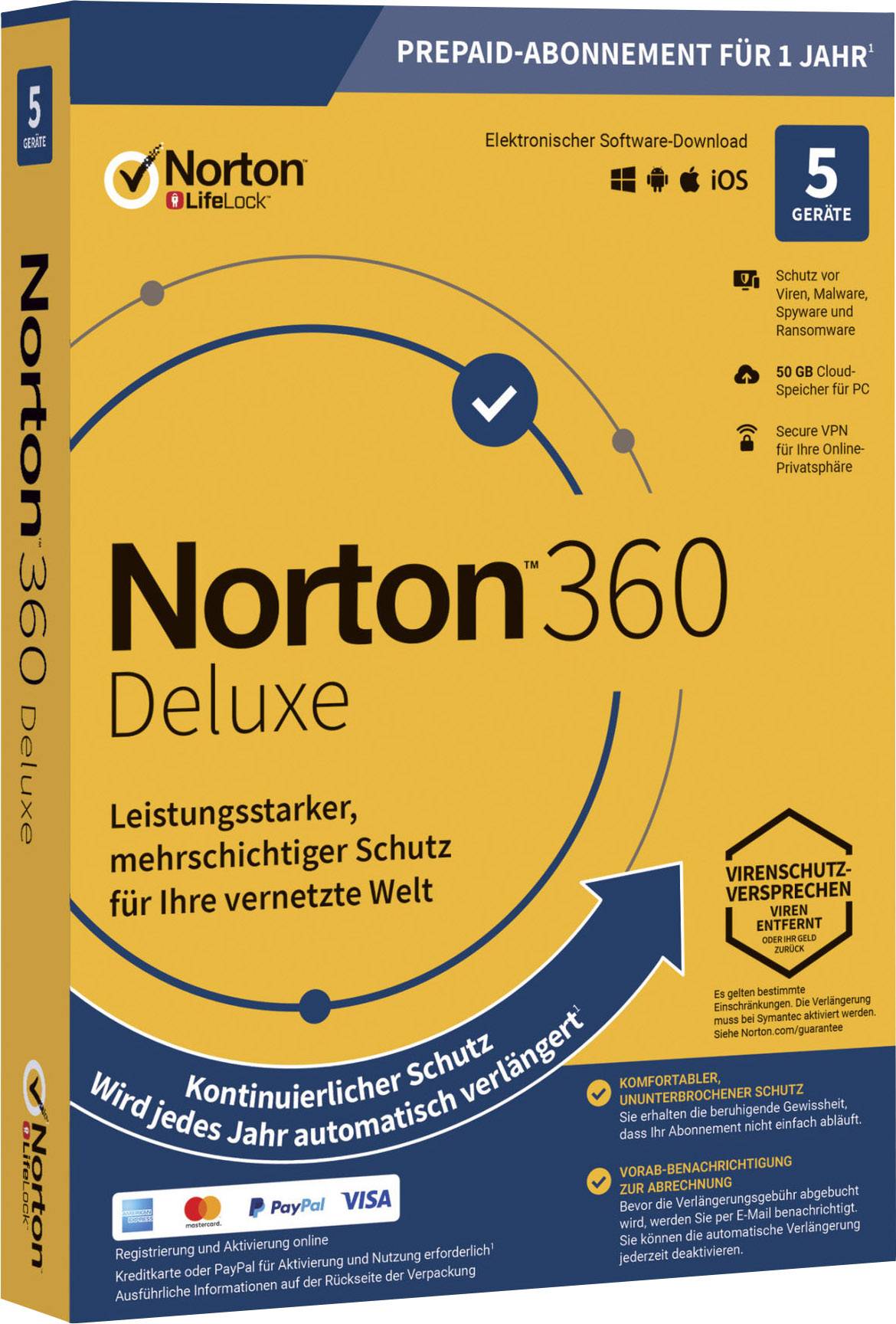 Norton 360 Deluxe EU Key (1 Year / 1Devices) key