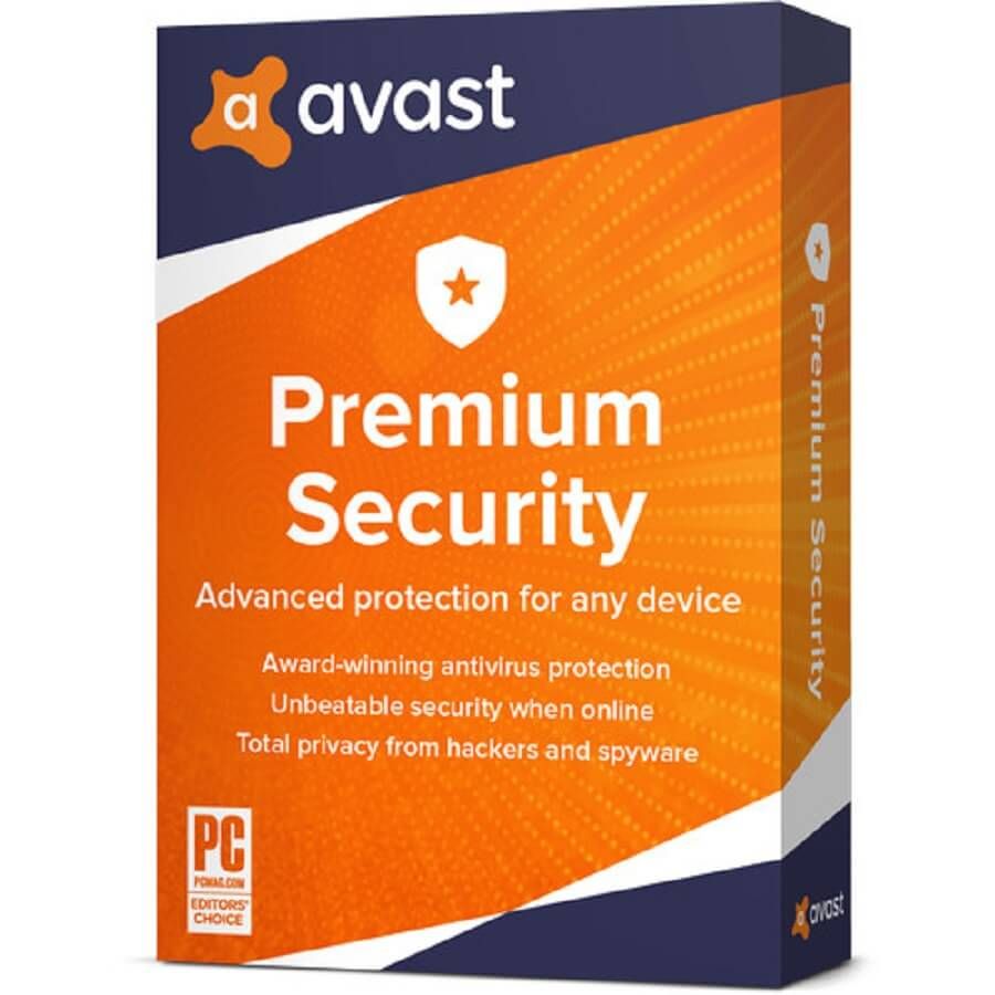 Avast Premium Security 1 год / 10 устройств по всему ми