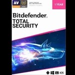 Bitdefender Total Security 1 устройство 1 год ключ IN