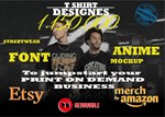 over 1150000 designs ready to print ( for POD business)